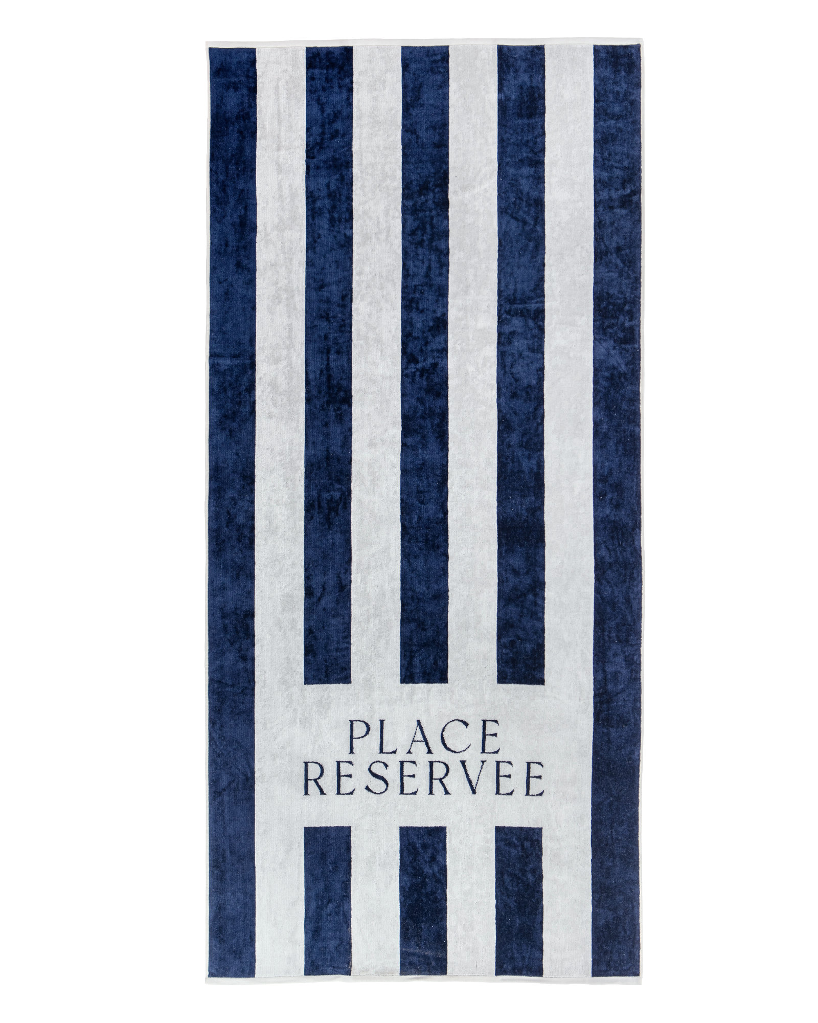 Place Reservee - Drap de plage PLACE RESERVEE Marine - 100x200 cm Classic - Marine