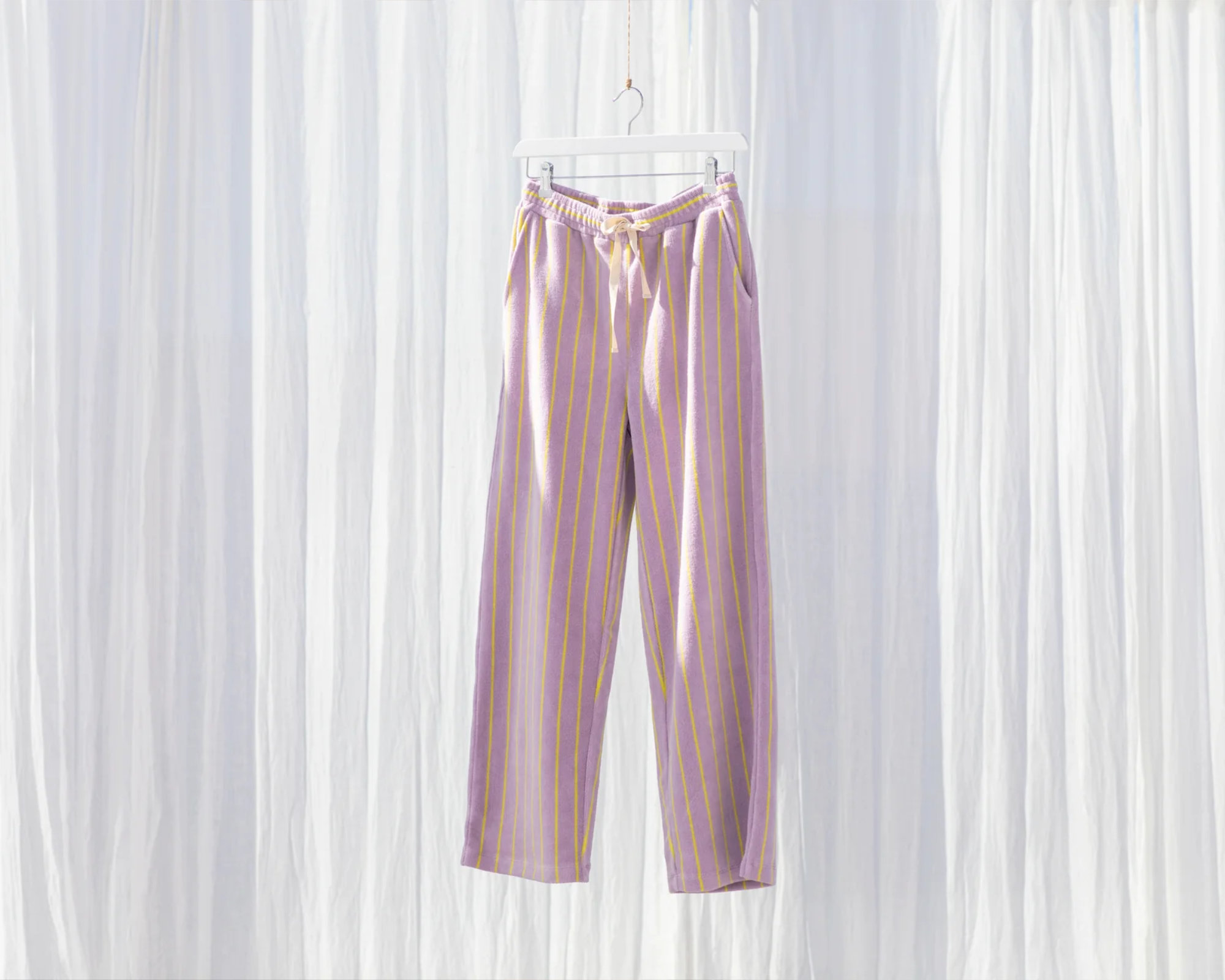 Bongusta - Broek NARAM Lilac & neon yellow - size 0 (SM) - Lilac & neon yellow