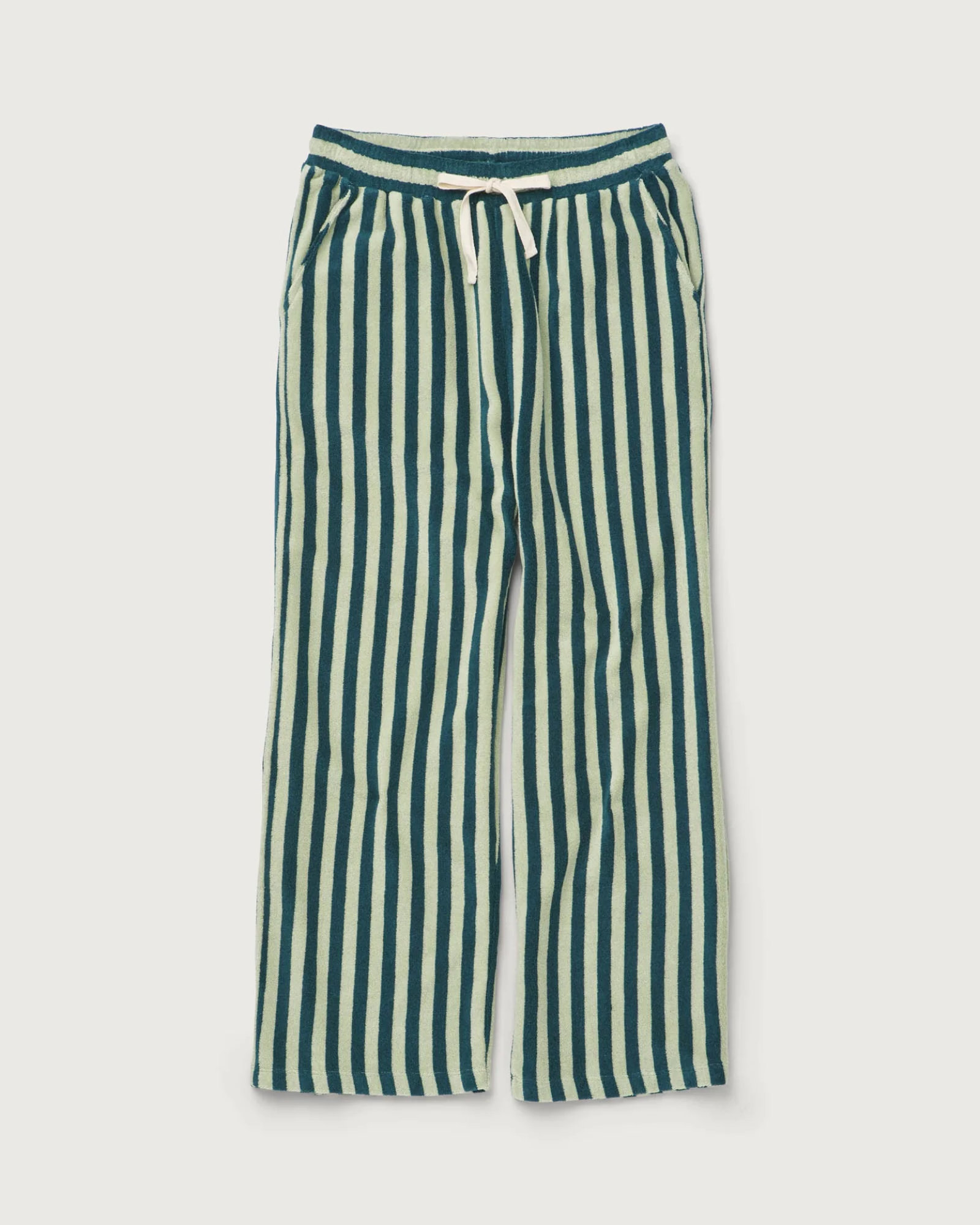 Bongusta - Pants NARAM Seafoam & deep teal - size 0 (SM) - Seafoam & deep teal