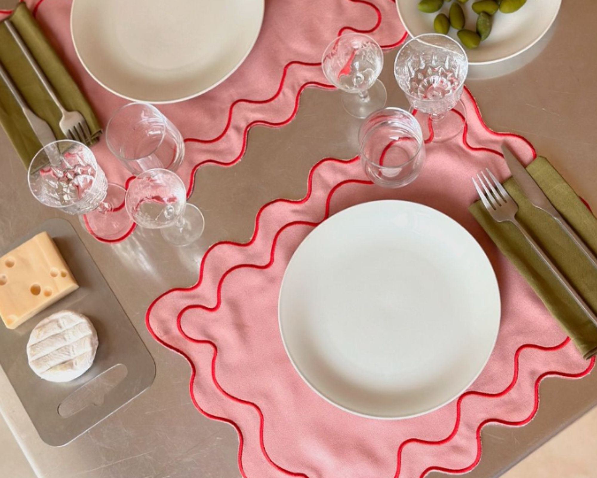 Placemat WAVY Pink