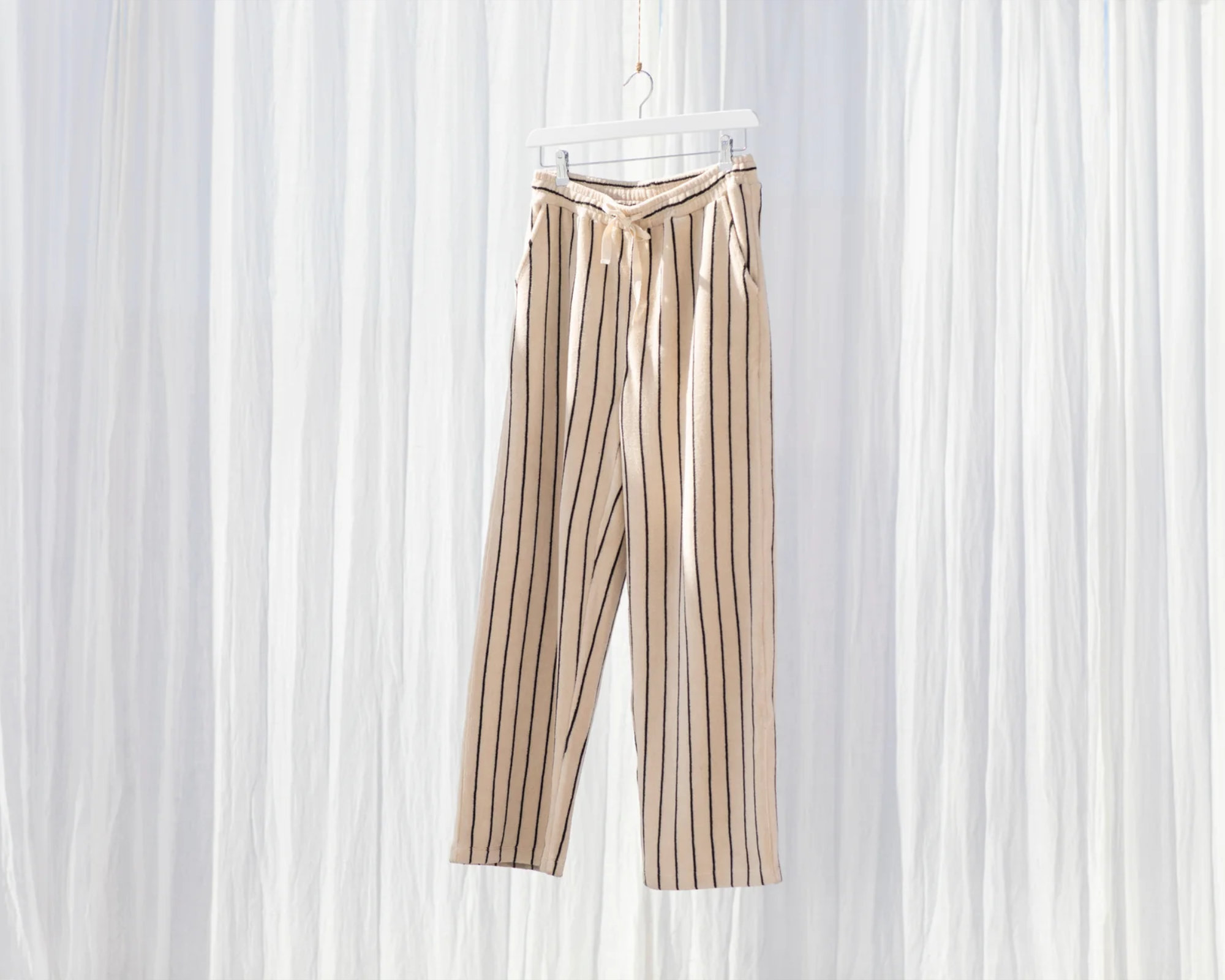 Bongusta - Pantalon NARAM Creme & ink - size 2 (LA) - Creme & ink