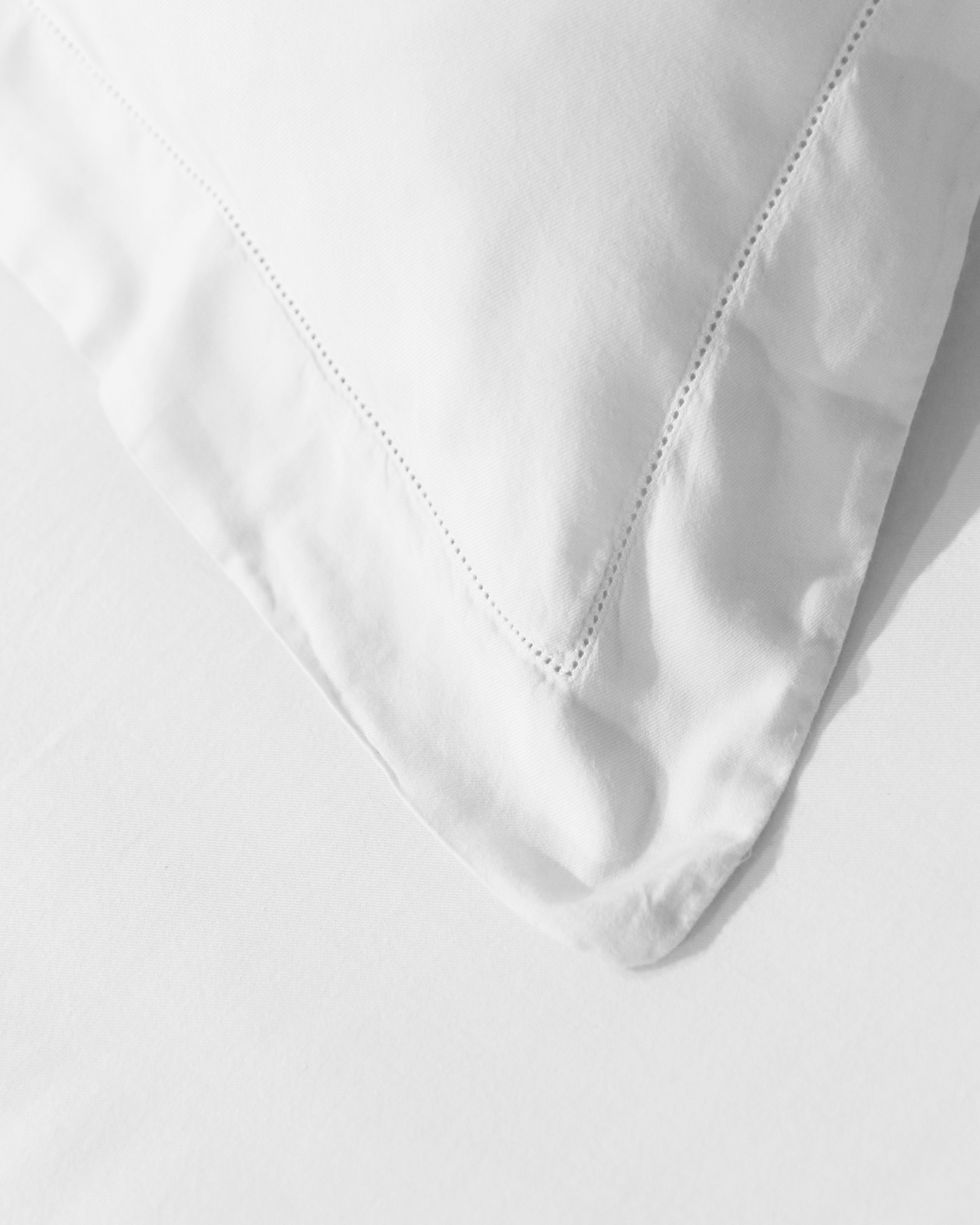 MARIE-MARIE - Pillowcase CASHMERE Wit - 50x75 cm - Wit