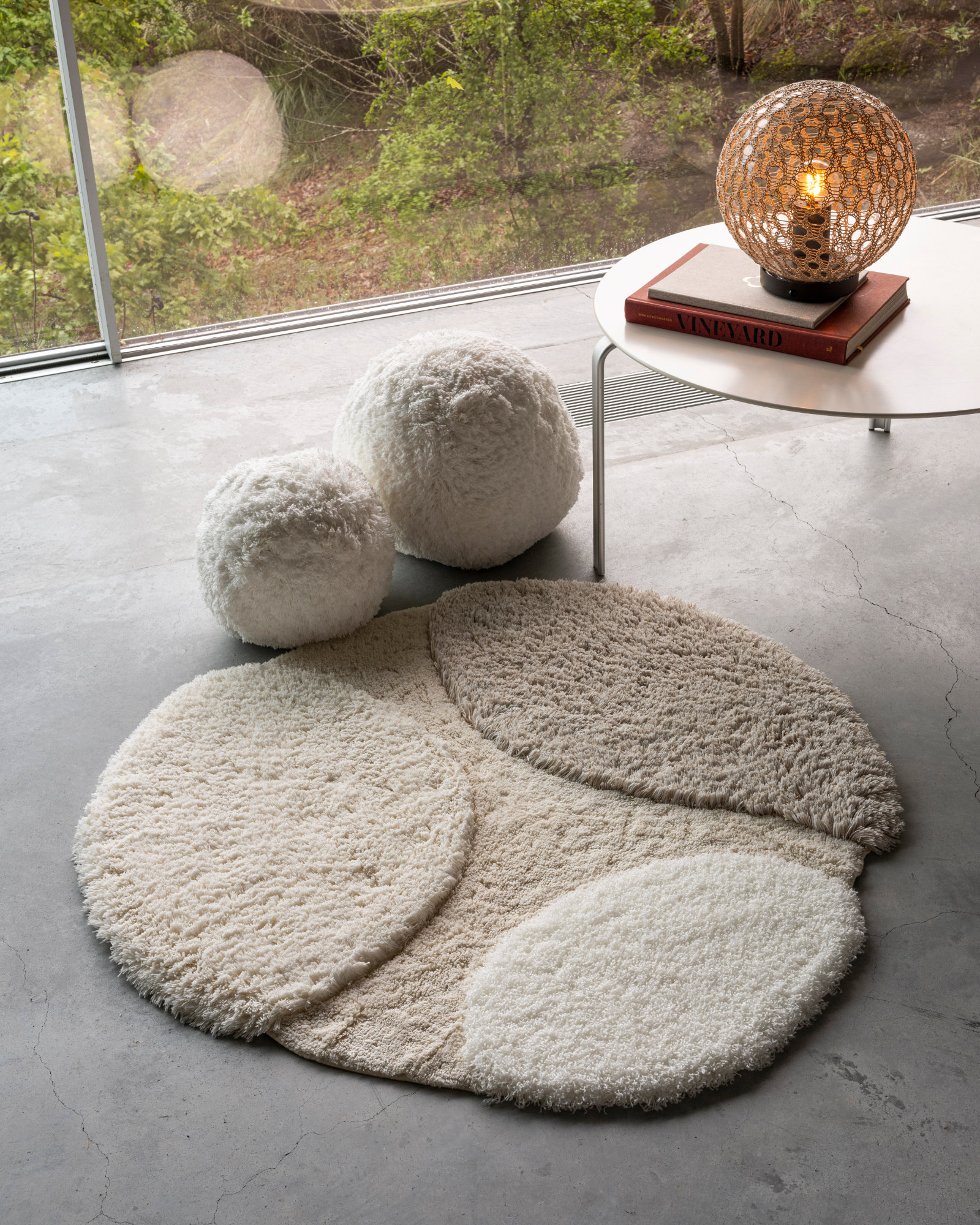 Abyss & Habidecor - Bathmat CORDEIRA c.101 - Diam. 105 cm - c.101