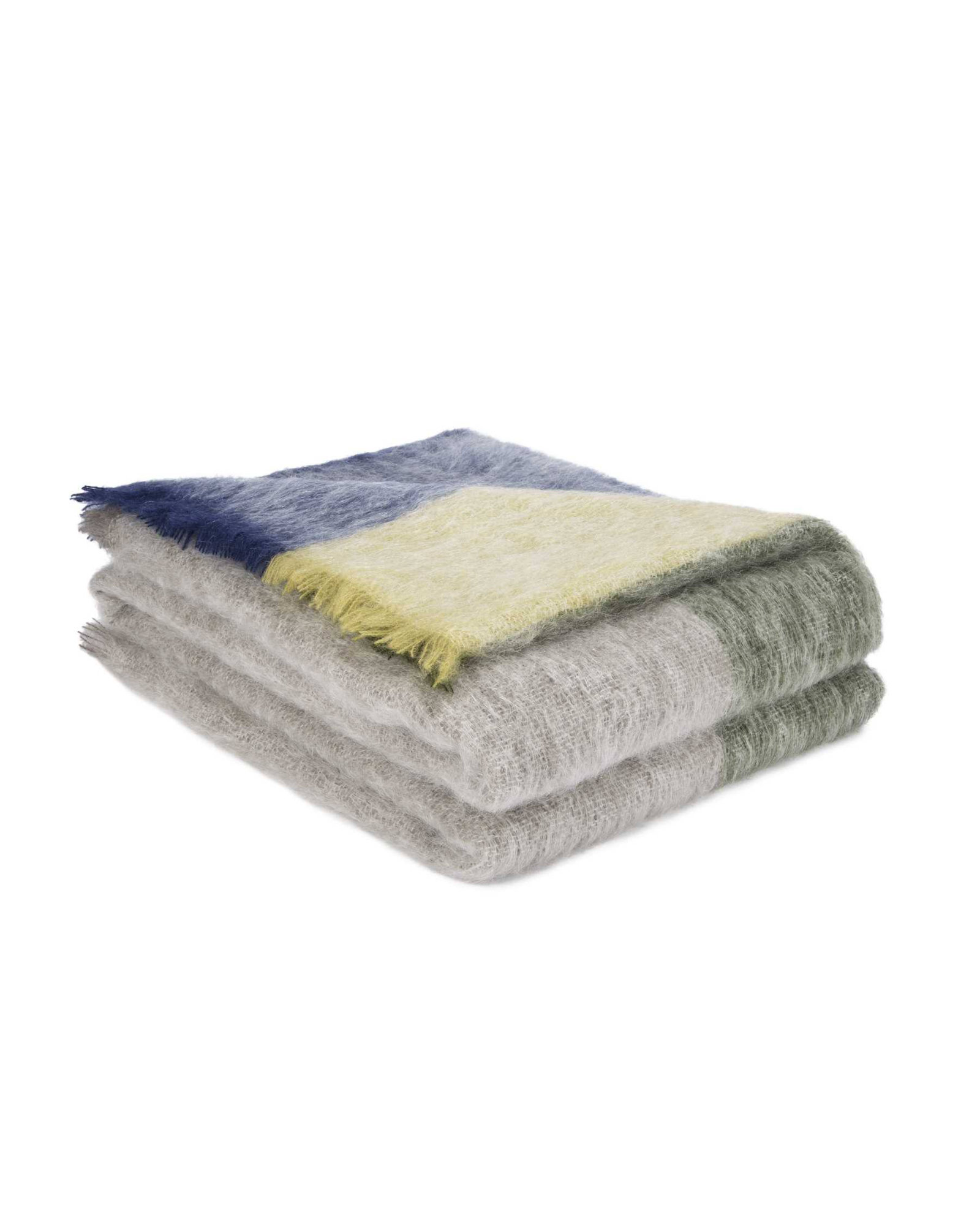 Plaid MOHAIR Paysage Orage