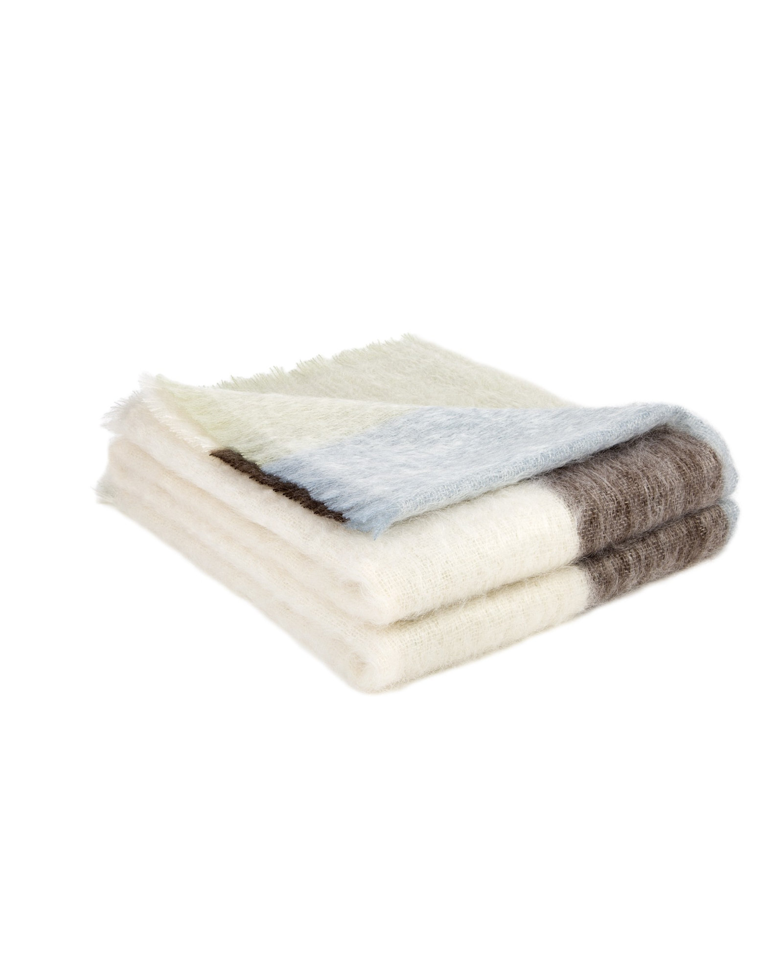 Plaid MOHAIR Paysage Alpage