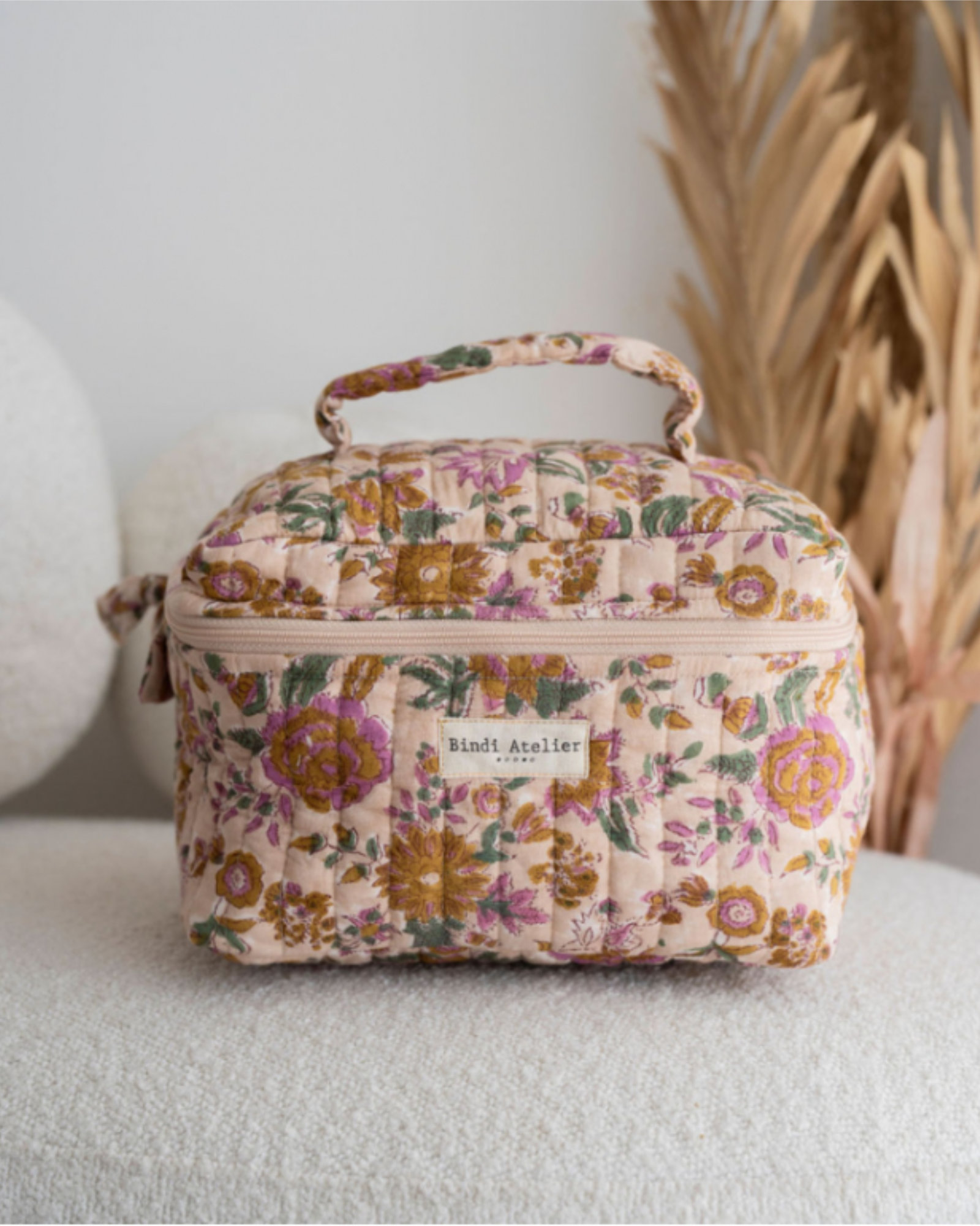 Bindi Atelier - Toiletry bag VANITY Goa Sorbet - 22x16x12cm - Goa Sorbet