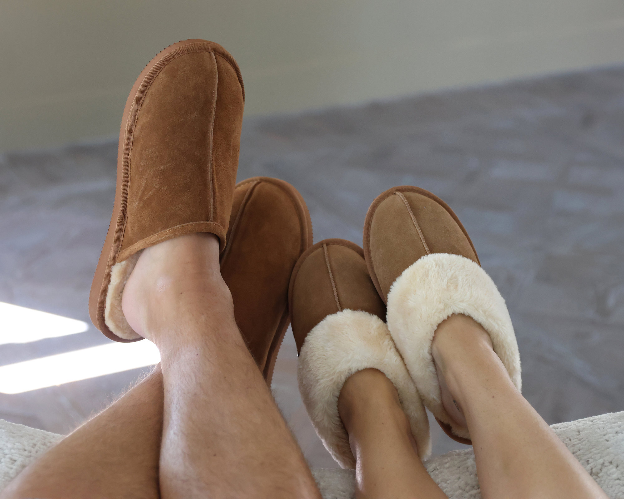 Slippers MULES EVA MAN Camel