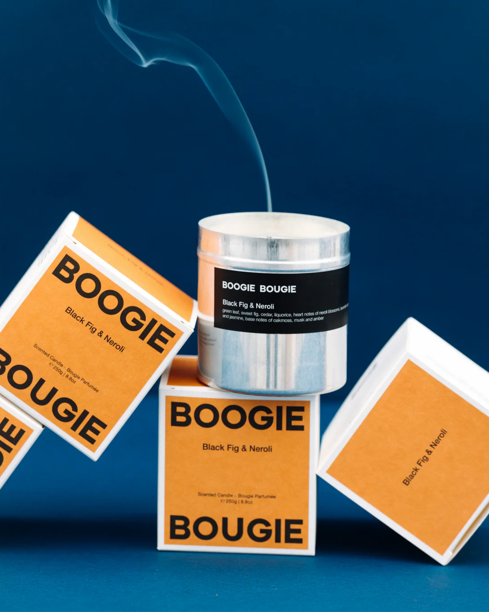 Boogie Bougie - Kaars BLACK FIG & NEROLI - 250gr - blac_000