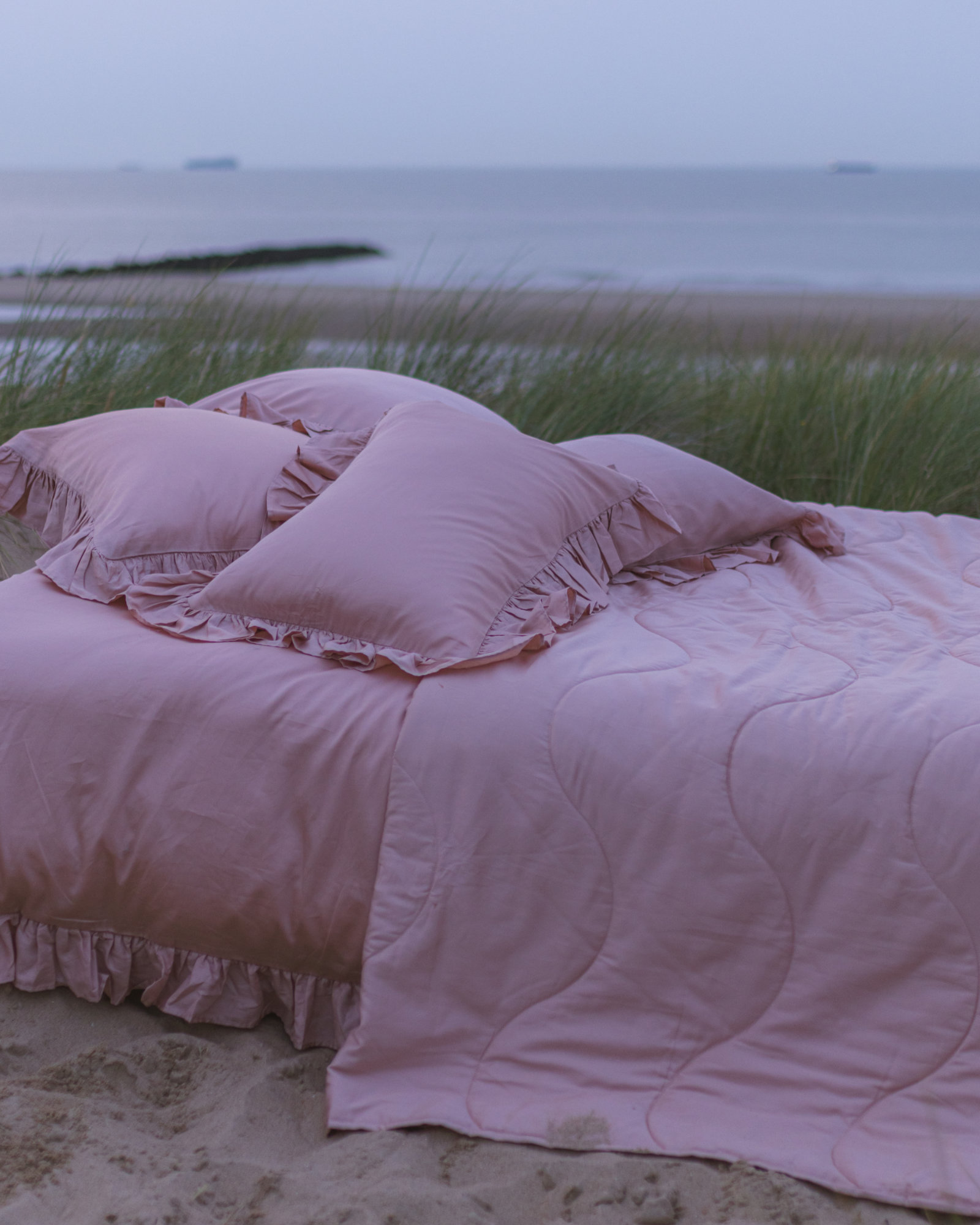 Bedspread ROMANTIC RESORT Candlelight Pink