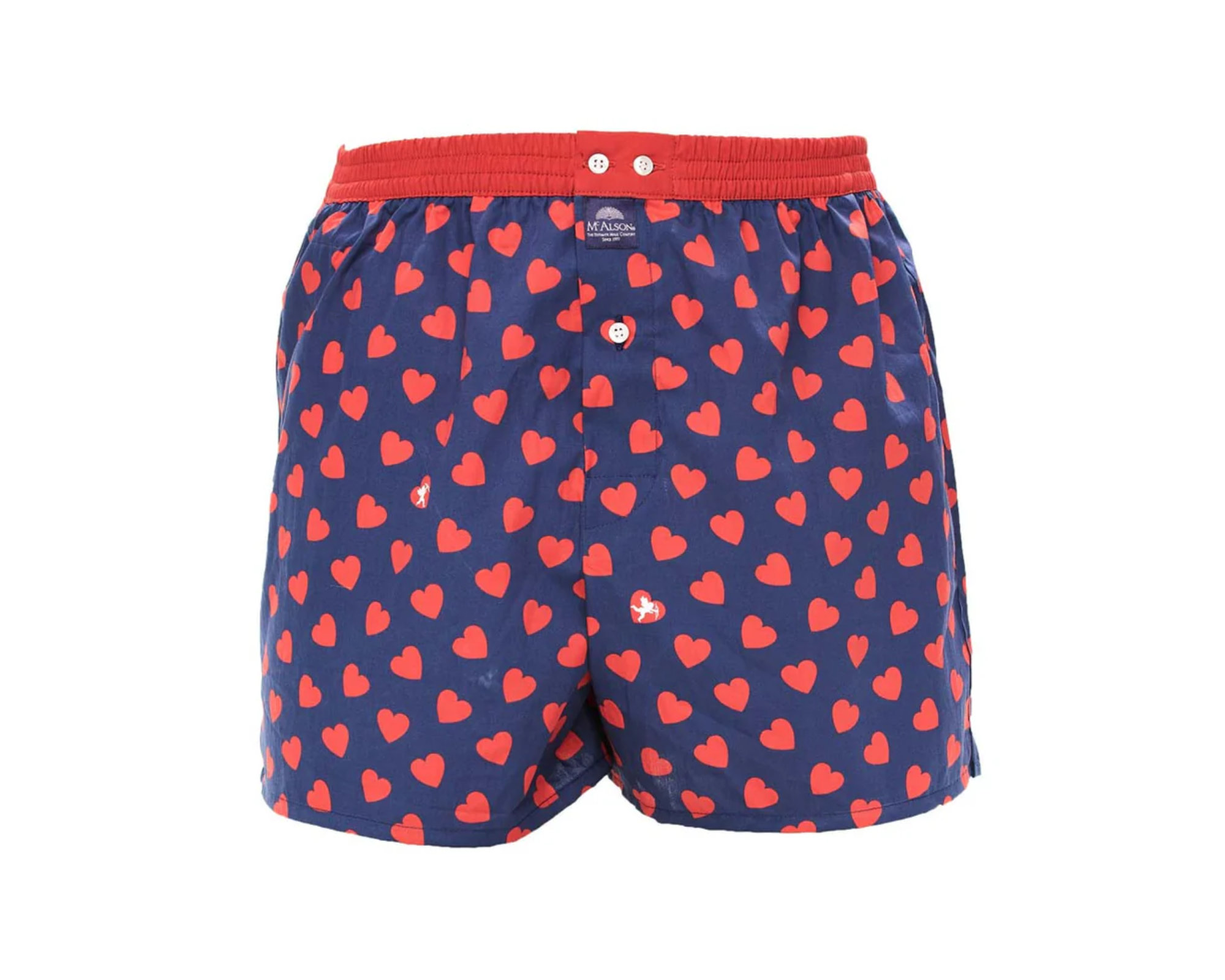 Boxershort MC ALSON Hearts Red