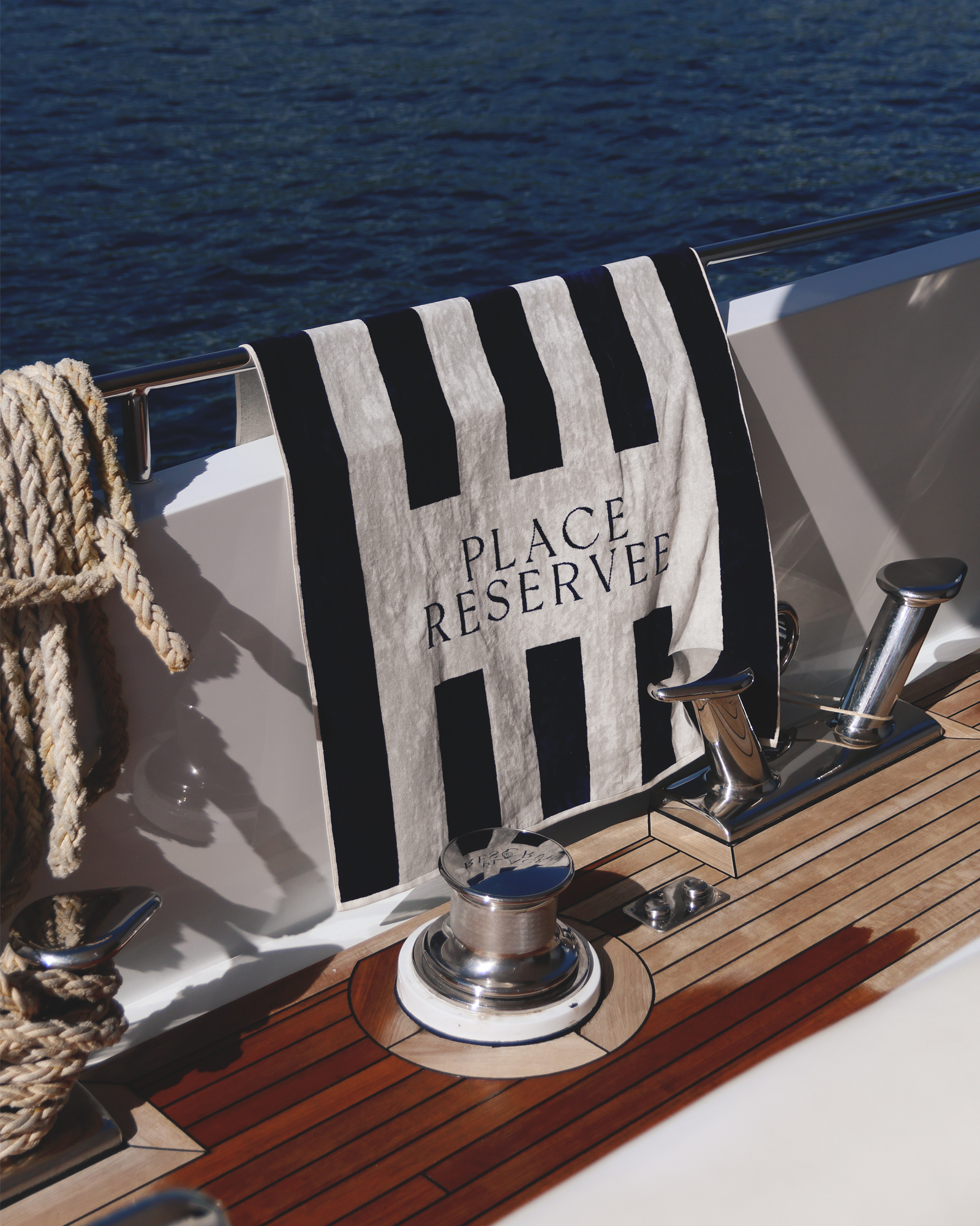 Place Reservee - Strandlaken PLACE RESERVEE Marine - 100x200 cm Classic - Marine