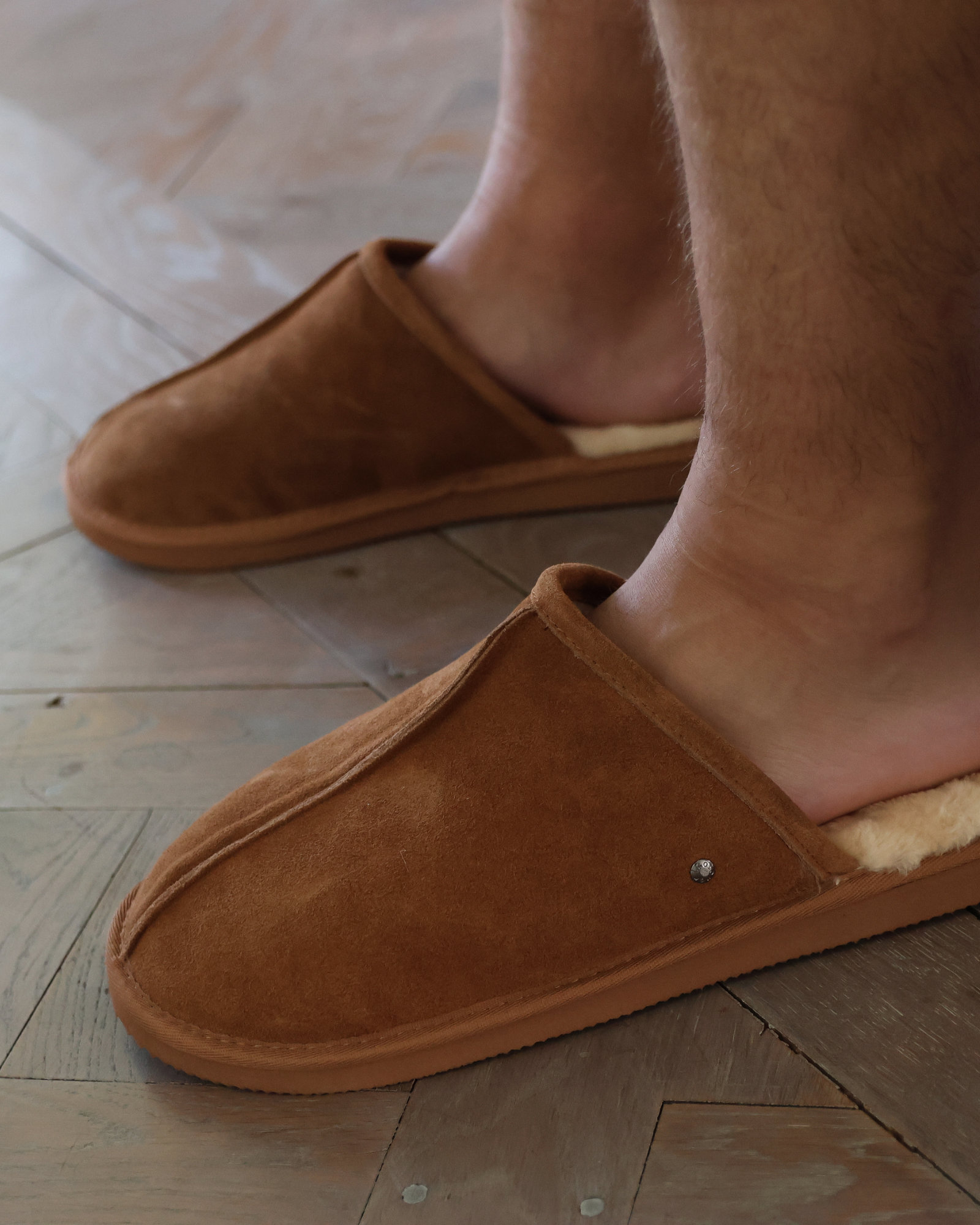 Isotoner - Slippers MULES EVA MAN Camel - 44 - Camel