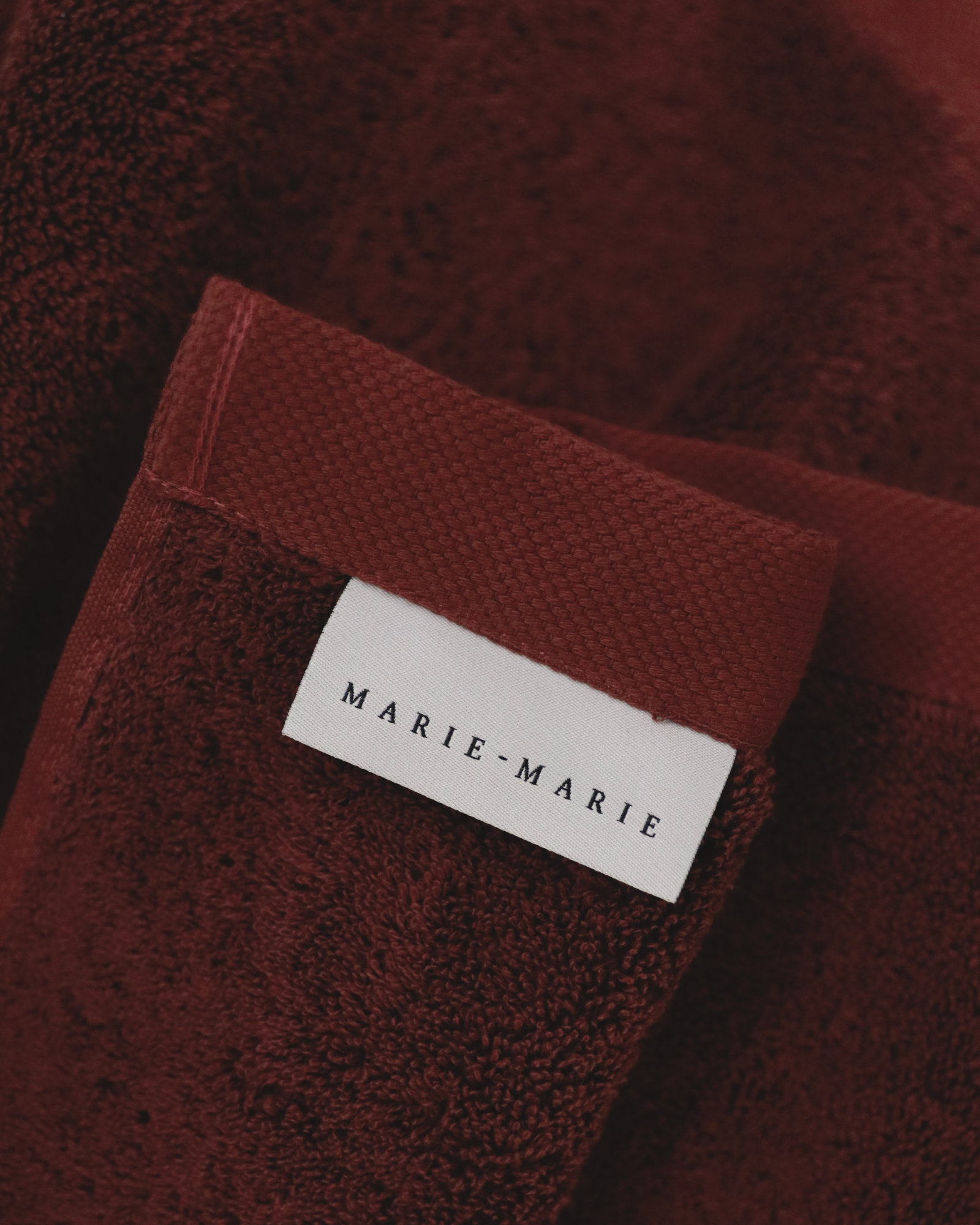 MARIE-MARIE - Hand towel MIRACLE 790 Chestnut - 50x100 cm - 790 Chestnut