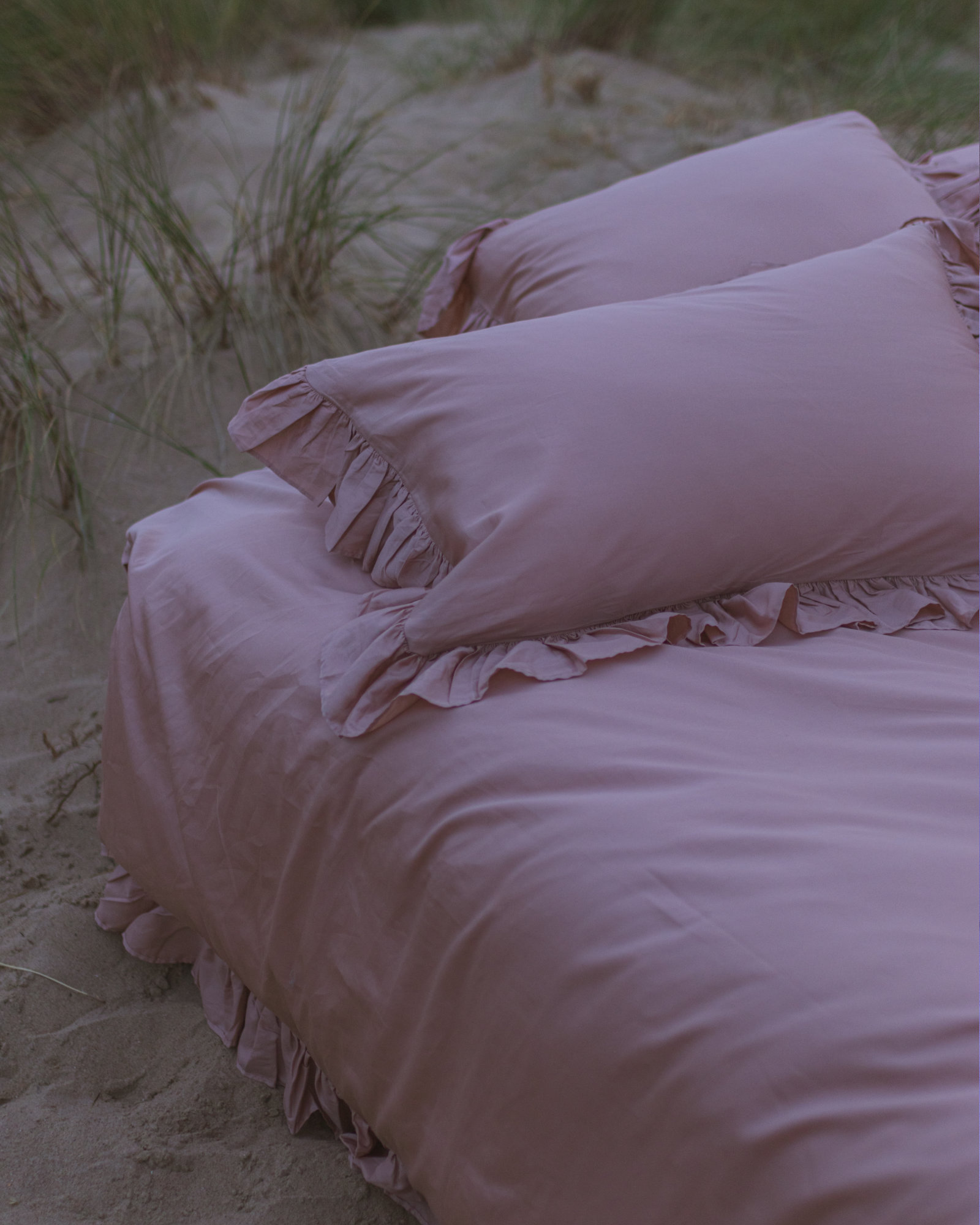 MARIE-MARIE - Pillowcase ROMANTIC RESORT Candlelight Pink - 50x75 cm - Candlelight Pink