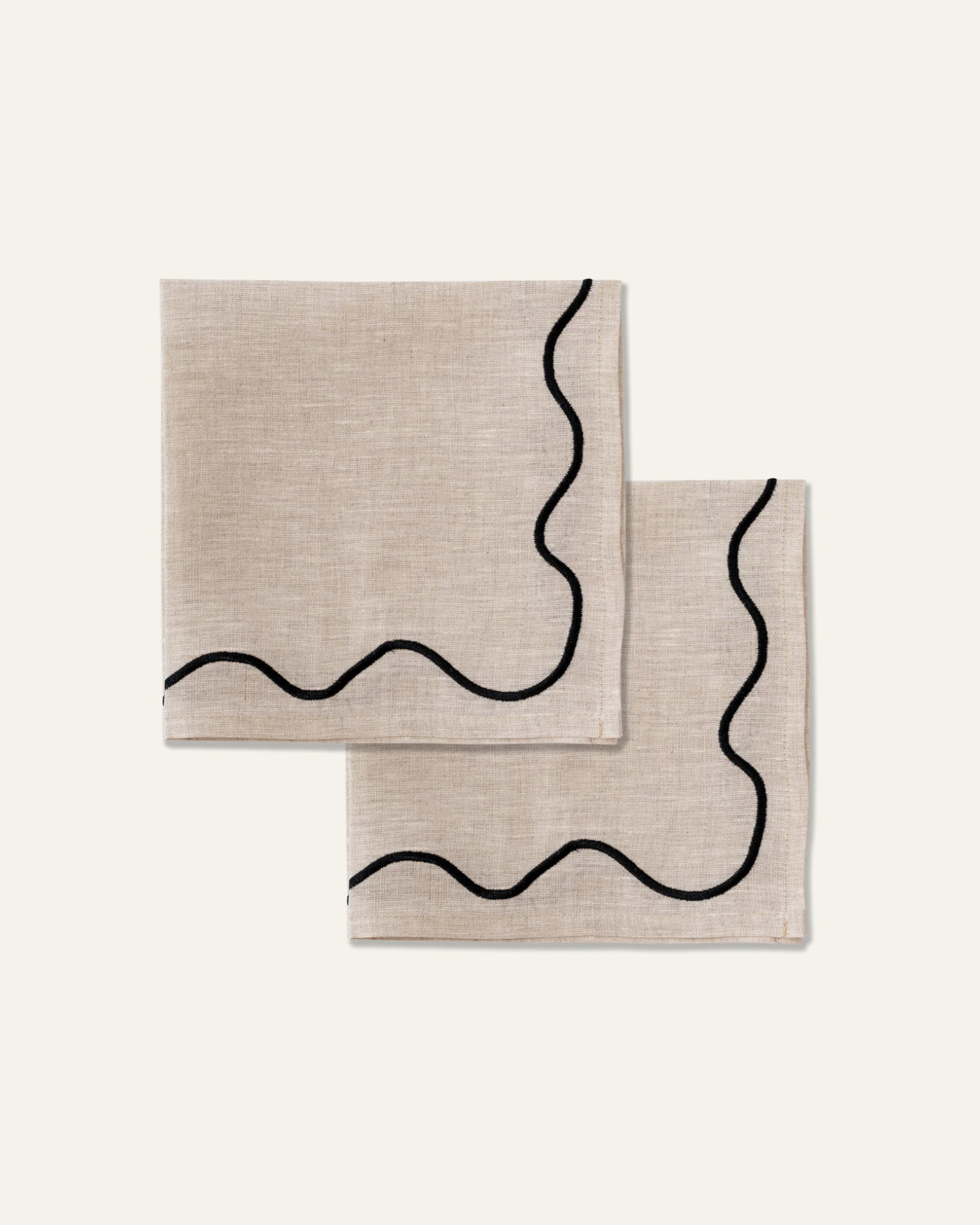 Serviette WAVY Beige