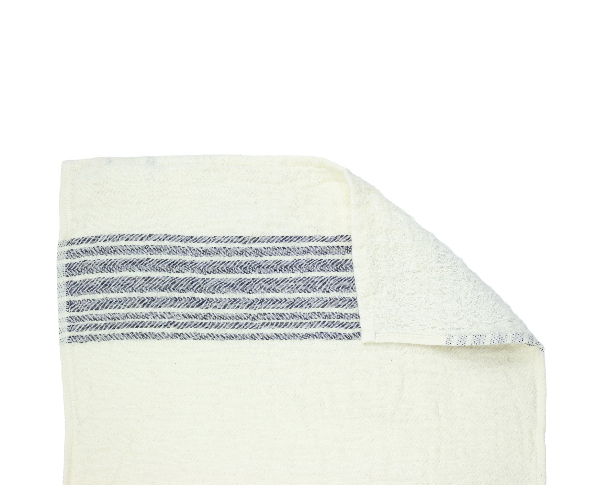 Kenkawai - Hand towel FLAX Navy - 60x125 cm - Navy