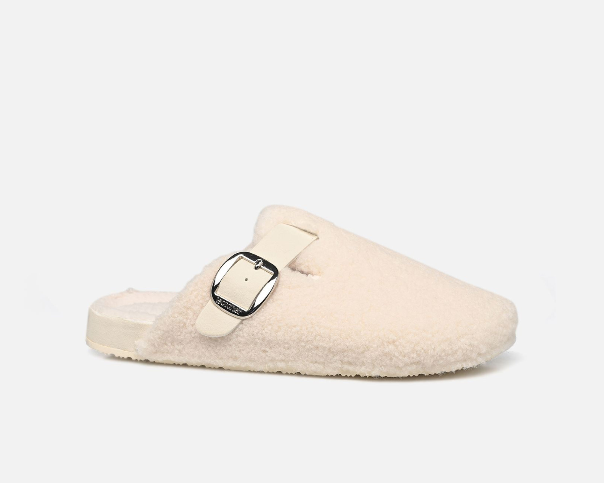 Isotoner - Slippers TEDDY Ivory - 40 - Ivory