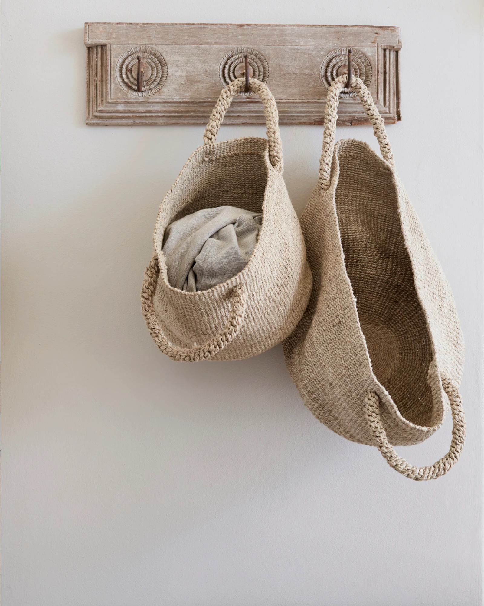 The Dharma Door - Laundry basket SEAFARER - LA - Natural
