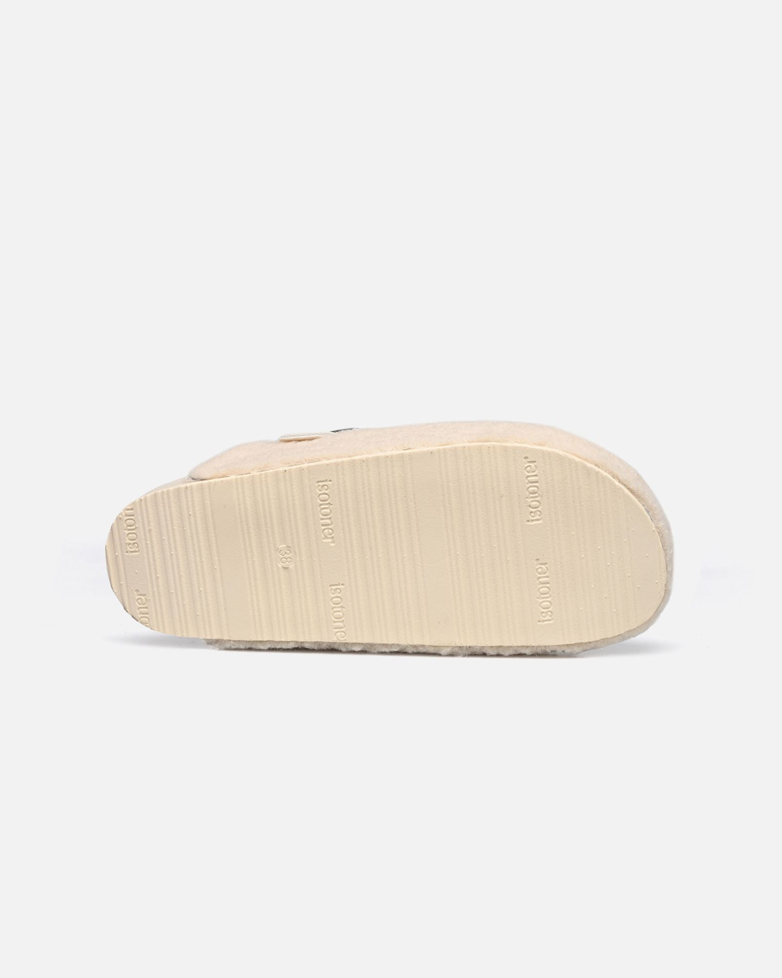 Isotoner - Slippers TEDDY Ivory - 40 - Ivory