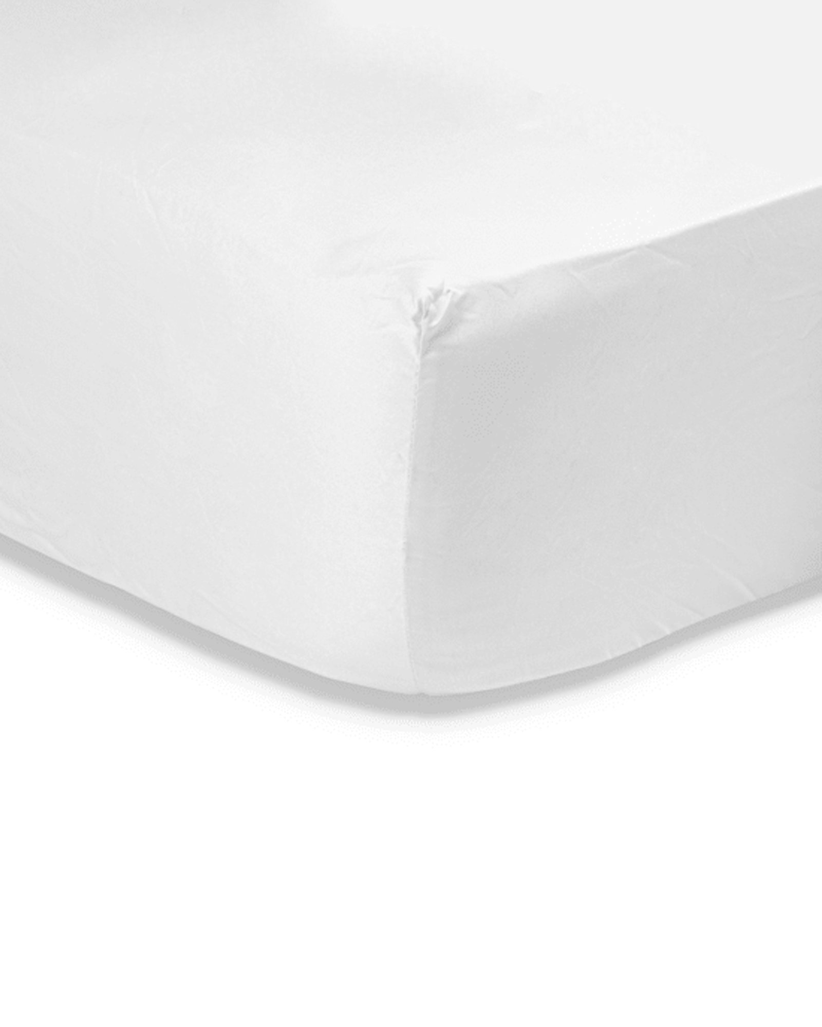 MARIE-MARIE - Fitted sheet PURE - 180/220/40 - White