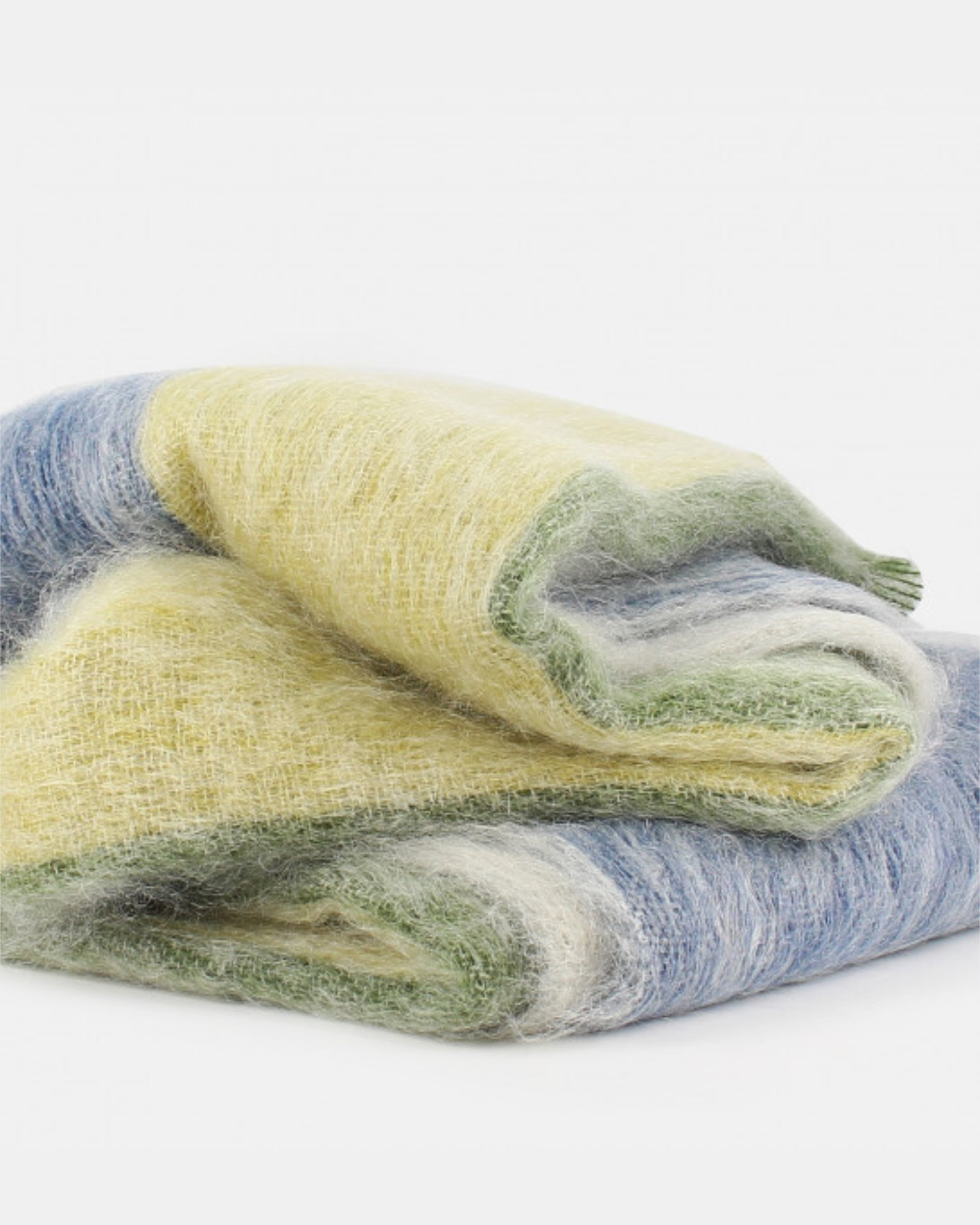 Plaid MOHAIR Paysage Orage